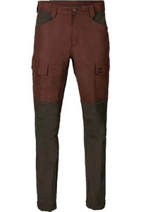 2023 Harkila Mens Scandinavian Trousers 110127807 - Bloodstone Red / Shadow Brown